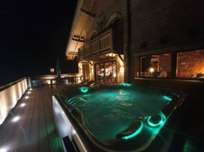 Nouveau Chalet M.META 12 pers sauna,jacuzzi,billard